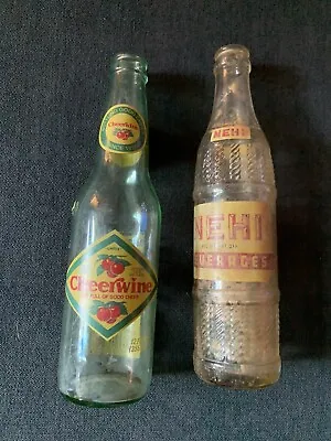 $0.99 • Buy Vintage Cheerwine And Nehi Bottles