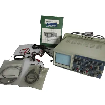 BK Precision 60 Mhz. Model 2160A Analog Oscilloscope-Portable W/Probes • $345