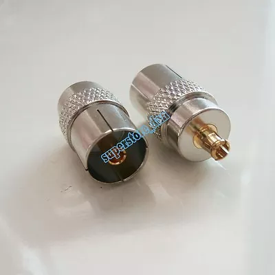 $1.85 • Buy IEC DVB-T TV PAL Female Jack To MCX Male Plug RF Adapter Connector 75ohm Antenna