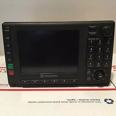 1998-2000 ML320 ML430 MERCEDES-BENZ OEM Radio Cassette Player  LCD Display  • $150