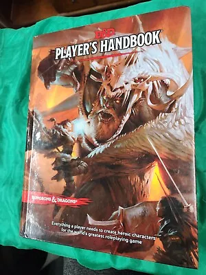 Dungeons & Dragons D&D Player's Handbook 2014 Wizards Of The Coast Hardcover • $25