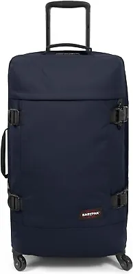 Eastpak Tranverz M Medium Ultra Marine Blue 67cm 78L Suitcase Bag Trolley BNWT • £109