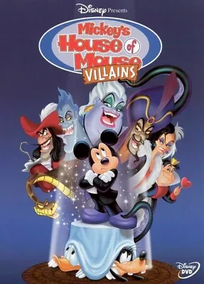 Mickey's House Of Villains (DVD 2002) Rare & Out-of-Print • $34.79