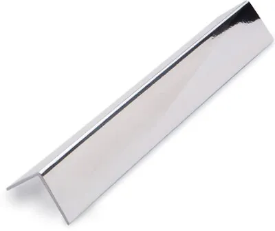 £5.24 • Buy Chrome Silver PVC External Angle - Decorative Cladding 15mm X 15mm Trim - 1mt