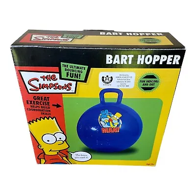 The Simpsons 'Bart Hopper' - New/Open Packaging/2004/Space Ball/Kangaroo Ball 🐙 • $21.87