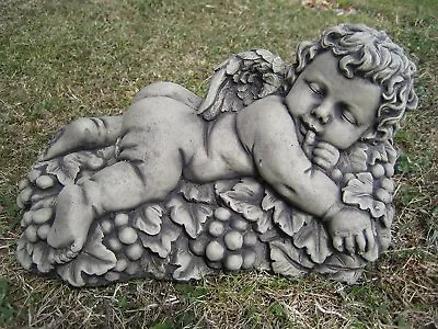 Angel Cherub Stone Garden Ornament* We Are Open To The Public* • £19.98