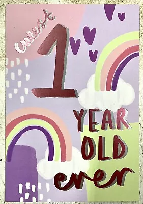 Hallmark Age1 Birthday 1 Year Old Ever Greeting Card • $8.20