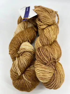 Lot Of 2 - MALABRIGO Silky Merino Yarn Skeins | Color: TOPAZ 432 | 50Gr | 150Yds • $19.95