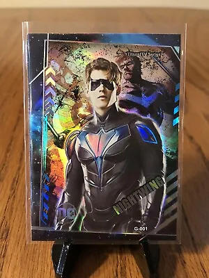 2022 DCEU Nightwing (Brenton Thwaites) G-001 Titans TV Series Card 55pt Holofoil • $6