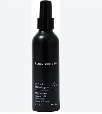 $20 • Buy Blind Barber 40 Proof Sea Salt Spray Volumizing Textured Matte-5 Oz/150 Ml