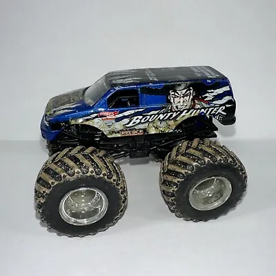 Hot Wheels Monster Jam 2012 BOUNTY HUNTER Monster Truck 1:64 Mud Trucks Loose • $11.66