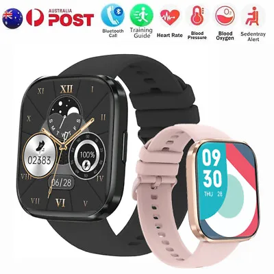 $38.95 • Buy Smart Watch 2023 Bluetooth Call Blood Pressure Sport Fitness Tracker Heart Rate