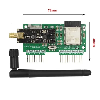 Development Board NRF24+ESP32 10*6.5*4.5cm Learn And Research Marauder • $58.74