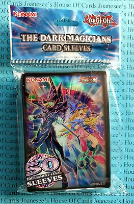 Yu-Gi-Oh The Dark Magicians Card Sleeves - Official Konami Deck Protectors  • £7.50