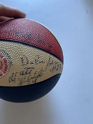 Vintage Signed Autographed University Of Arizona U Of A Mini Basketball Wildcats • $29