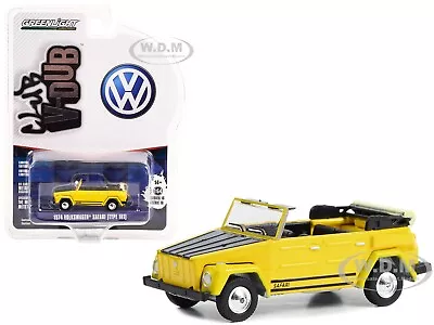 1974 Volkswagen Safari (type 181) Convertible Yellow 1/64 By Greenlight 36070 C • $7.99