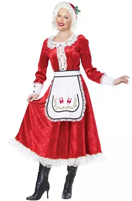 Classic Mrs. Santa Claus Christmas Adult Costume • $37.62