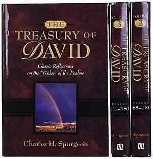 The Treasury Of David (3 Volumes - Hardcover By Spurgeon Charles Haddon - Good • $34.88