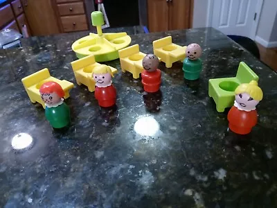 Vintage Fisher Price Little People School/ Playground People Accessories 11 PCS • $38.90