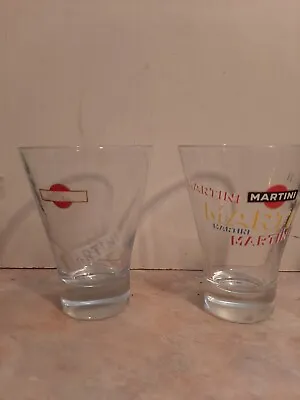 2 Martini Glasses Vintage - 2 Designs • £8.75