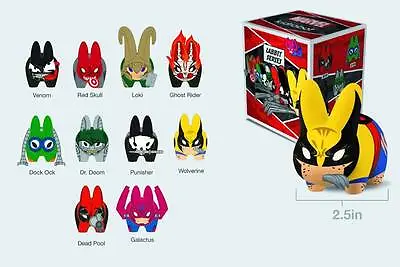 Kidrobot Marvel Series 1 Mini Labbit 2.5  Vinyl 20 Pcs Kozik Display Box Sealed • $109.98