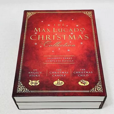 Max Lucado Christmas Book Gift Set Box Complete Christian Religion Novel Fiction • $21.99