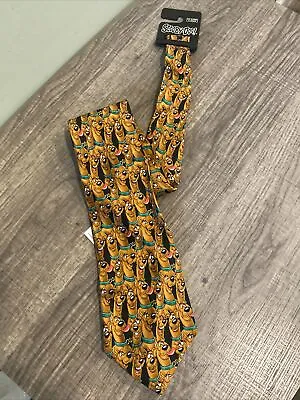 Scooby Doo Neck Tie New Tags Vtg 2001 Cartoon Network Necktie • $8.99