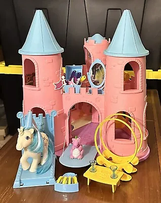 My Little Pony G1 DREAM CASTLE W/ Majesty Spike-Near Complete-1984 • $392.95