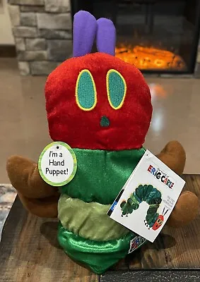 World Of Eric Carle Very Hungry Caterpillar Hand Puppet 11  Plush Stuffed Animal • $16.87