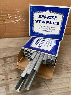 Duo Fast  3114-C 2 Box 20000 Pc 7/16  Staples Paper Tacking Padding Tacker New • $9.95