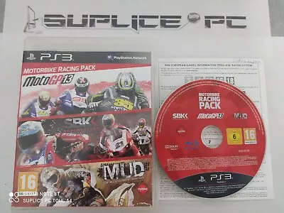 MOTOGP13 SBK Generation Mud (with Record) - PS3 - Game Fr - Forjob Toul • $21.49