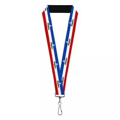 Mopar Logo Premium Stripe Auto Car Neck Strap Lanyard Official Licensed • $11.95