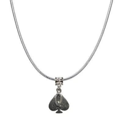 Hotwife Queen Of Spades QOS Cuckold Euro Necklace Lifestyle Jewellery Style 3 • £13.95