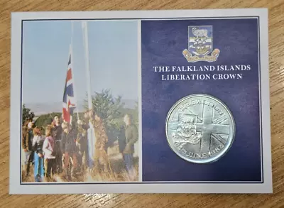 1982 Falkland Islands Liberation Crown Uncirculated • £5