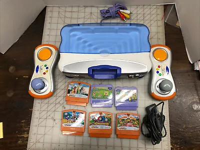 $19.99 • Buy VTech VSmile Motion Learning System Console W/ 2 Controllers & 6 Games - B16