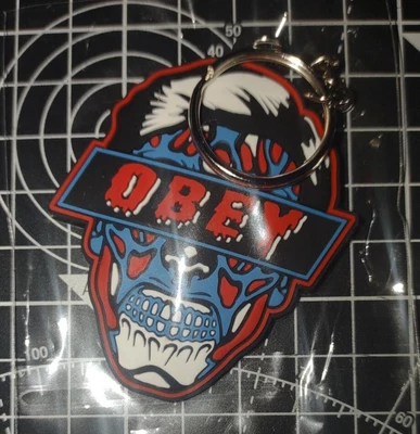 £5 • Buy Obey PVC Keyring. They Live Roddy Piper Wrestle Crate