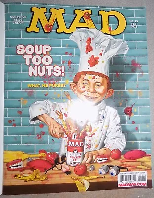 MAD Magazine  SOUP TOO NUTS! WHAT ME PUREE?  No. 29 FEB 2023 • $14.99