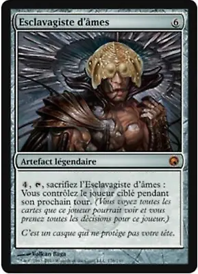 Soul Slavery / Mindslaver FRENCH NM Scars Of Mirrodin Magic Mtg • $8.59