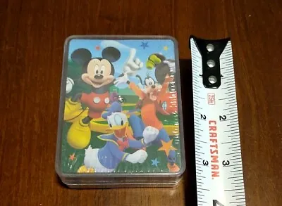 Disney Mickey Mouse Clubhouse Playing Cards New Sealed Plastic Box 54 Card • $4.99