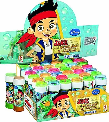 Jake And The Neverland Pirate Bubble Tubs Party Bag Fillers Multiples Of 6 • £8.99