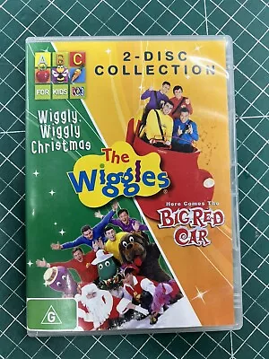 The Wiggles Wiggly Wiggly Christmas Here Comes The Big Red Car DVD 2 Disc Set • $15
