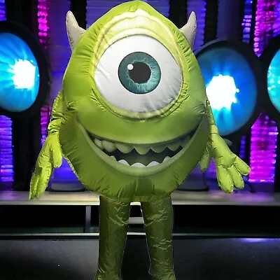 Disney Pixar Mike Wazowski Inflatable Costume Monsters Inc Child’s Kids One Size • $115