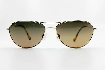 Maui Jim Baby Beach Sunglasses Gold Tortoise MJ-245-16  56-18-120 7750 • $79.99