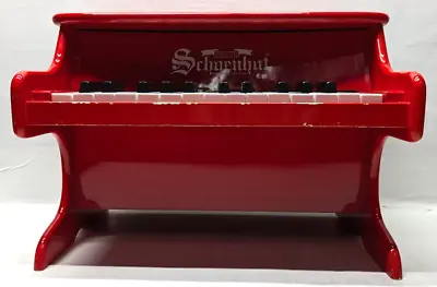 SCHOENHUT Mini Red 25 Keys Children Wooden Piano App. 16.5”L X 11.5”H X 10”W • $49.99