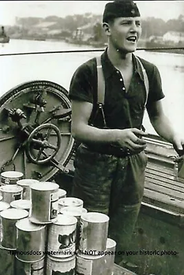 German U-Boat Cook PHOTO U-504 Submarine World War 2 Germany • $4.68