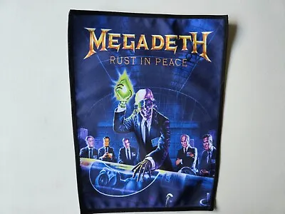Megadethrust In Peacesew On Sublimated Large Back Patch • $13.99