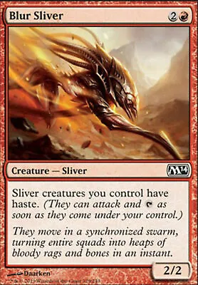 Blur Sliver Magic 2014 - MTG • £0.99