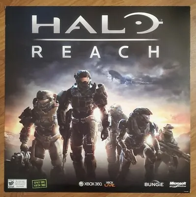 Halo Reach 23.5  X 23.5  Gamestop Retail Promo Poster • £193.03