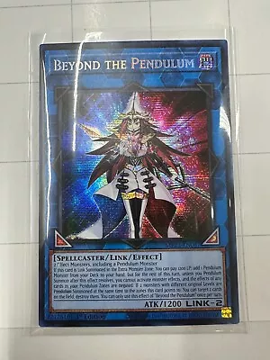 Yugioh Beyond The Pendulum MP23-EN087 Prismatic Secret Rare 1st Edition NM • $0.99
