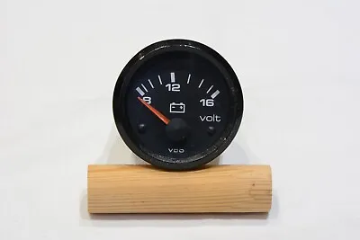 Audi 80 90 Coupe Quattro B3 Typ 89 Voltmeter Gauge 8-16 Volt VDO • $50